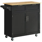 41 Modern Rolling Kitchen Island On Wheels(no include stool)