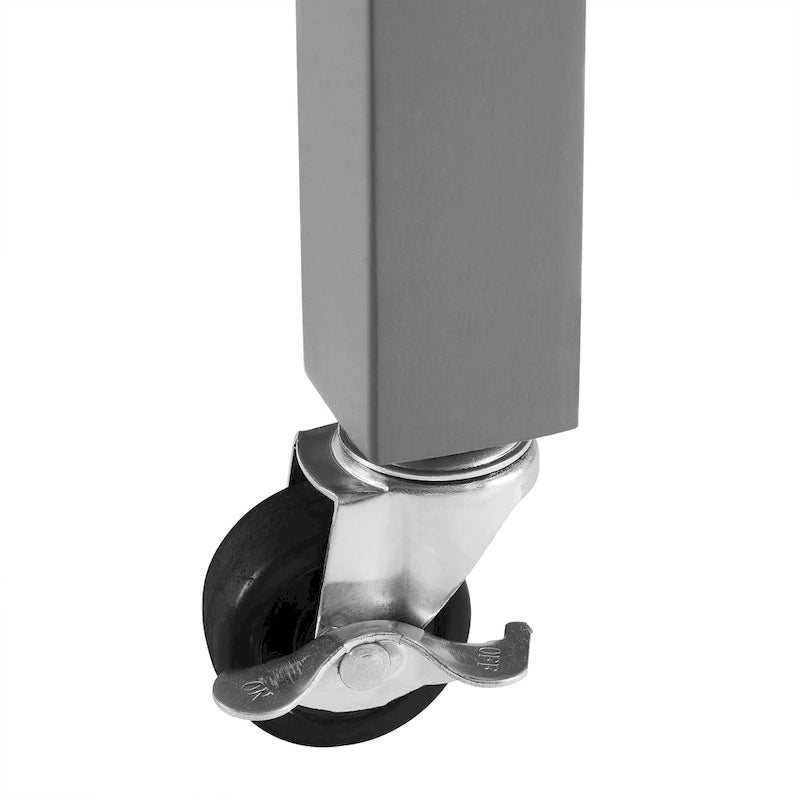 Stainless Steel Top Kitchen Island Cart - 37H x 42W x 20D