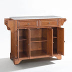Kuchyňský ostrůvek s granitovou deskou v třešňovém provedení - 51.5 W x 18 D x 36 H