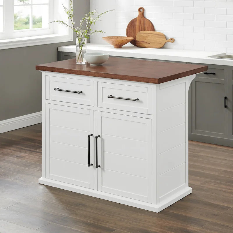 Crosley Bartlett Wood Top Kitchen Island - 27d x 42w x 36h